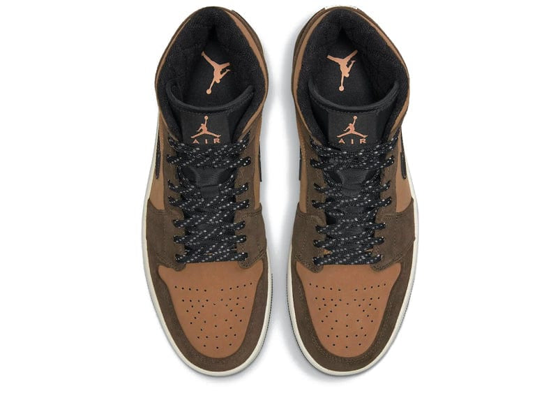 JORDAN 1 MID SE DARK CHOCOLATE