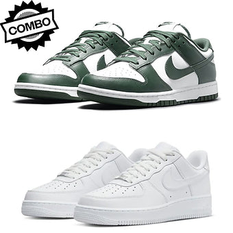 Nike Green Dunk x Nike Air Force White