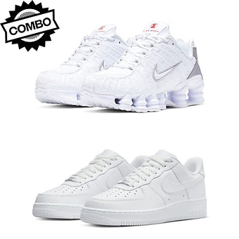 Nike Shox White x Nike Air Force 1