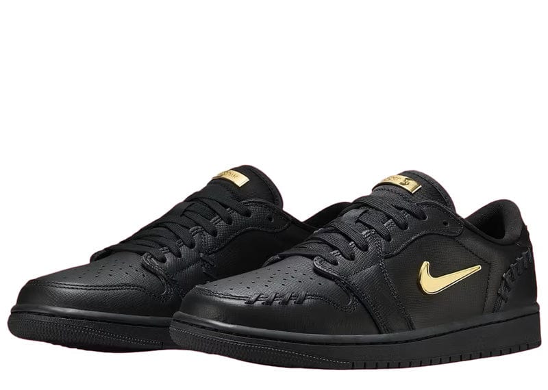 Jordan 1 Low Method of Make 'Black Metallic Gold'