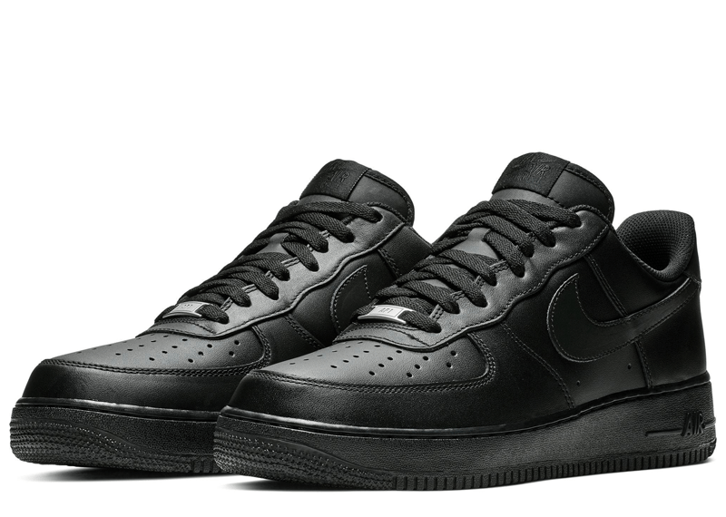 NIKE AIR FORCE 1 LOW '07 BLACK