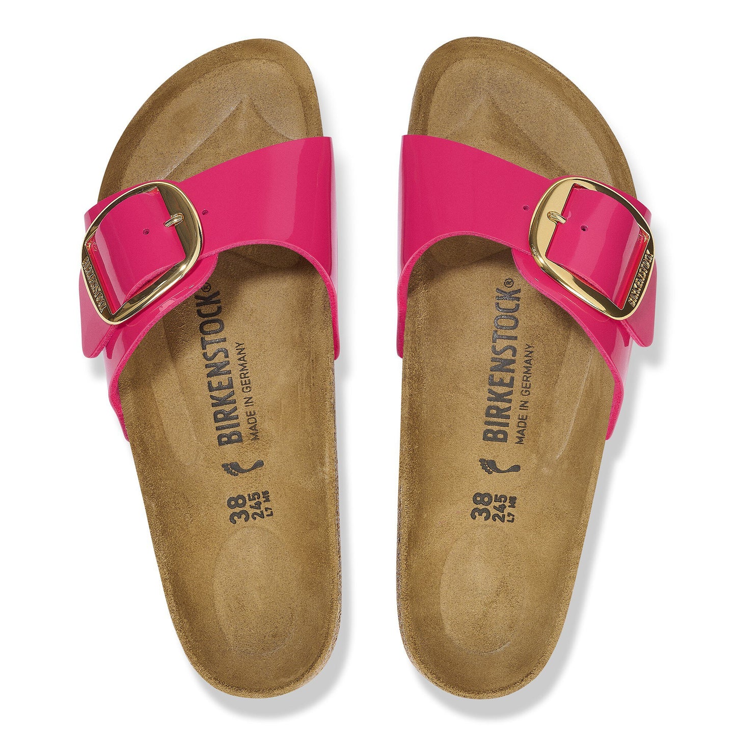 Birkenstock Birko-Flor Patent - Patent Fuchsia Fusion