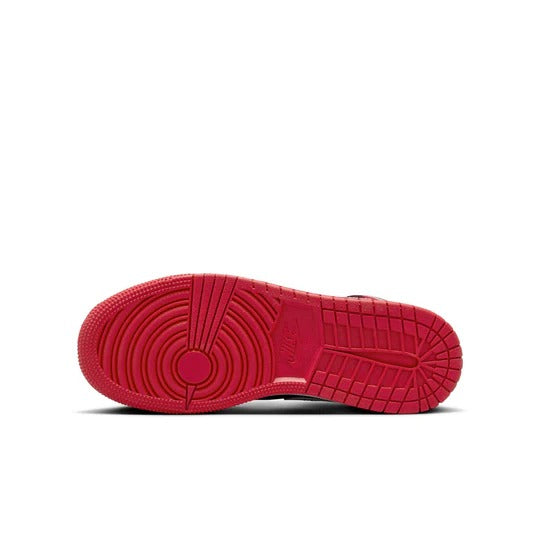 Jordan 1 Mid Gym Red Black White
