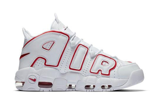 Nike Air More Uptempo 'White Varsity Red'