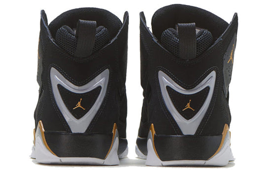 Jordan True Flight 'Black Metallic Gold'