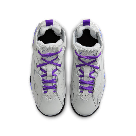 Jordan True Flight 'Base Grey Purple Venom'