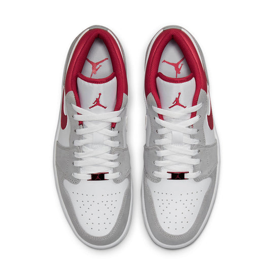 Jordan 1 Low SE 'Light Smoke Grey Gym Red'