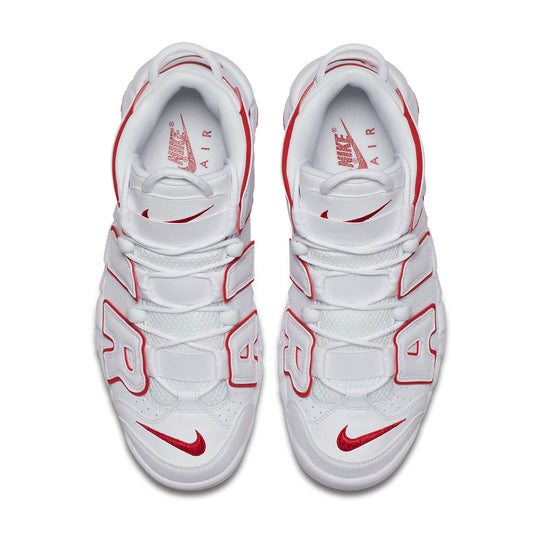 Nike Air More Uptempo 'White Varsity Red'