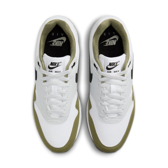 Nike Air Max 1 'White Black Medium Olive'