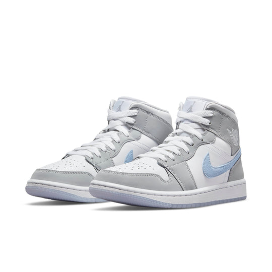 Jordan 1 Mid 'Wolf Grey Aluminum'