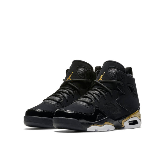 Jordan Flight Club 91 'Black Metallic Gold'