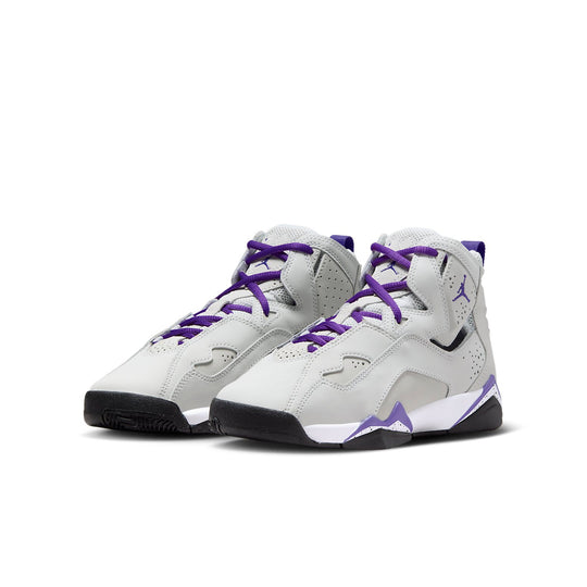 Jordan True Flight 'Base Grey Purple Venom'