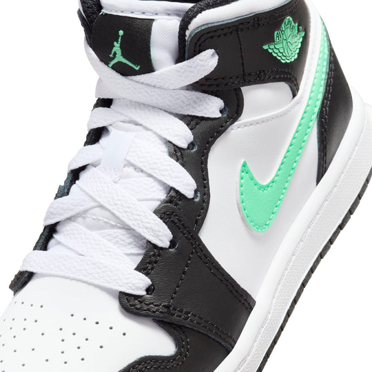 Jordan 1 Mid 'Green Glow'