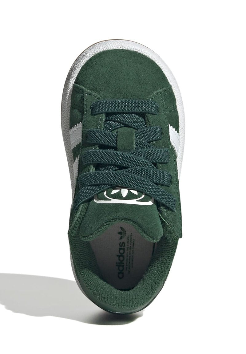 adidas CAMPUS 00's dark green cloud white gum kids