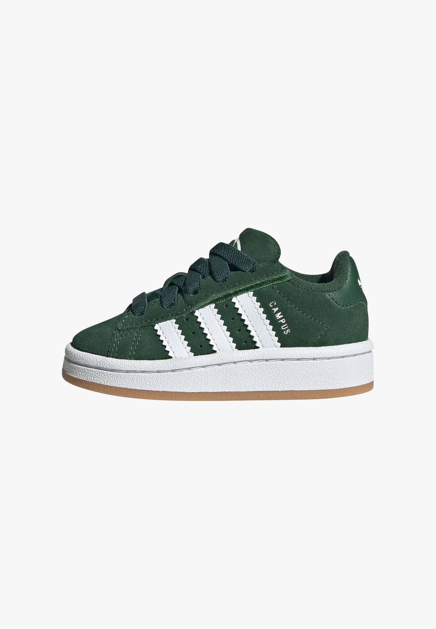 adidas CAMPUS 00's dark green cloud white gum kids