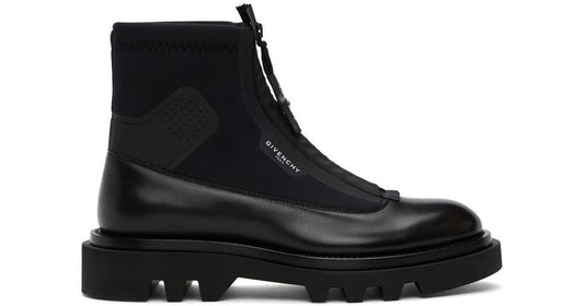 Givenchy Neoprene Combat Boots