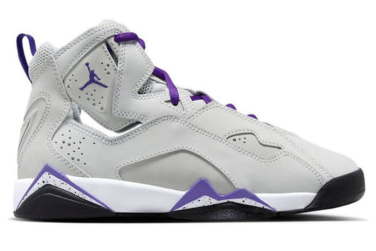 Jordan True Flight 'Base Grey Purple Venom'