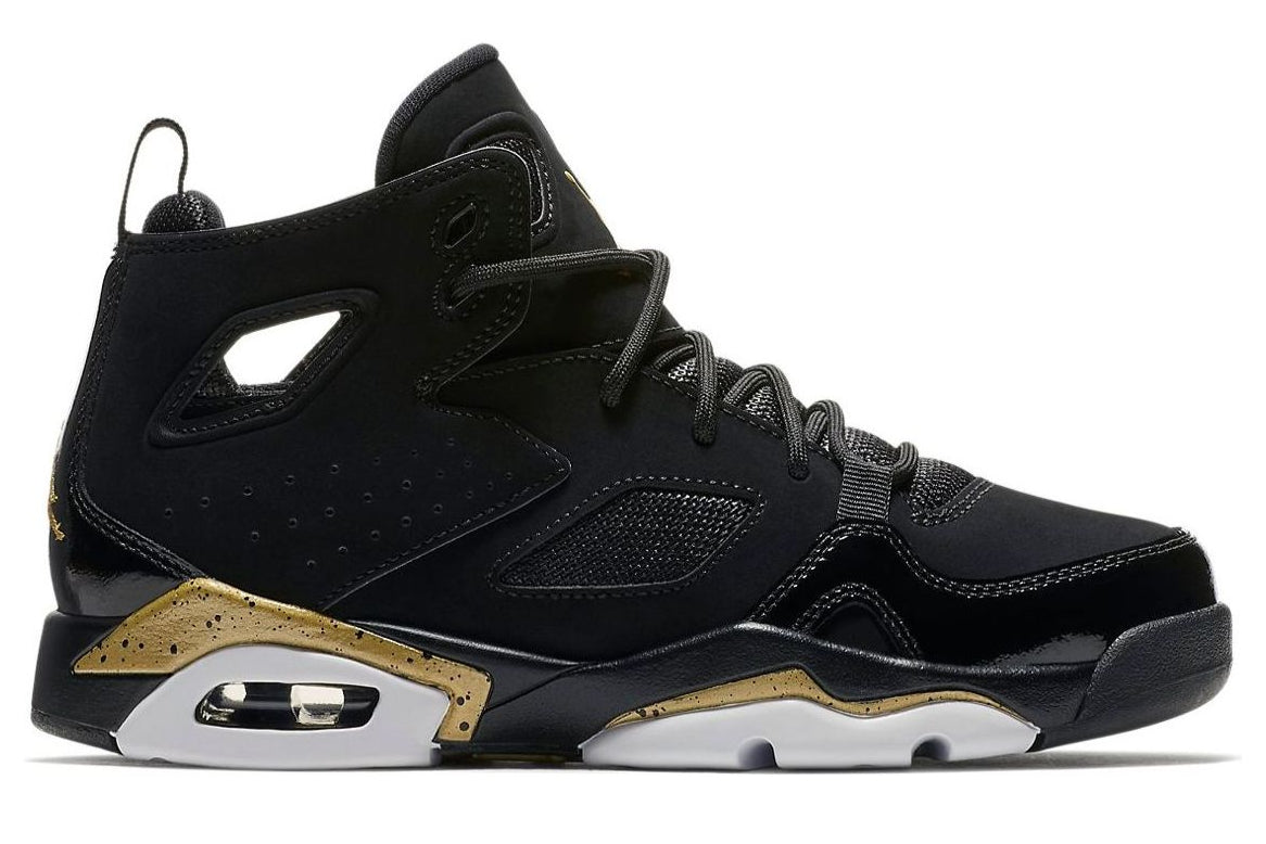 Jordan Flight Club 91 'Black Metallic Gold'