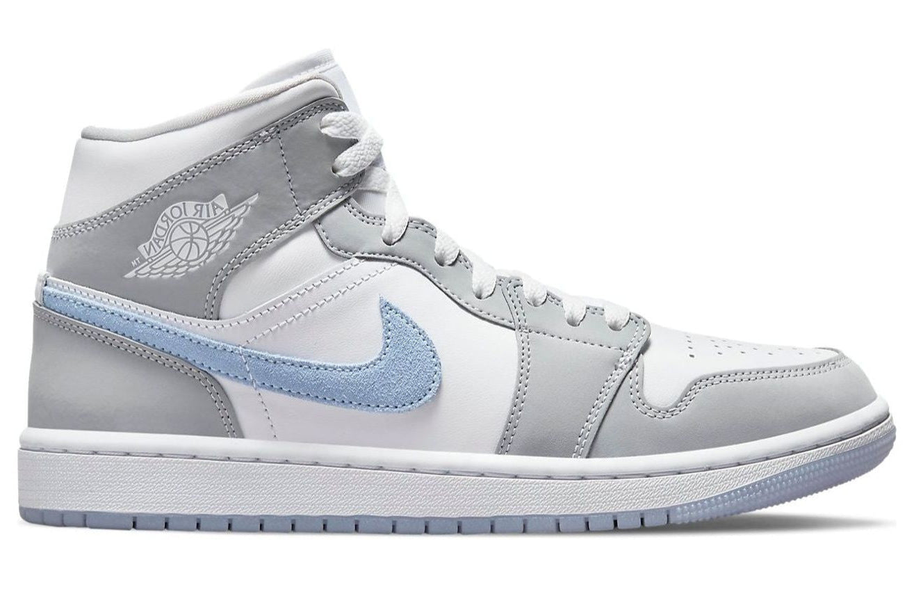 Jordan 1 Mid 'Wolf Grey Aluminum'