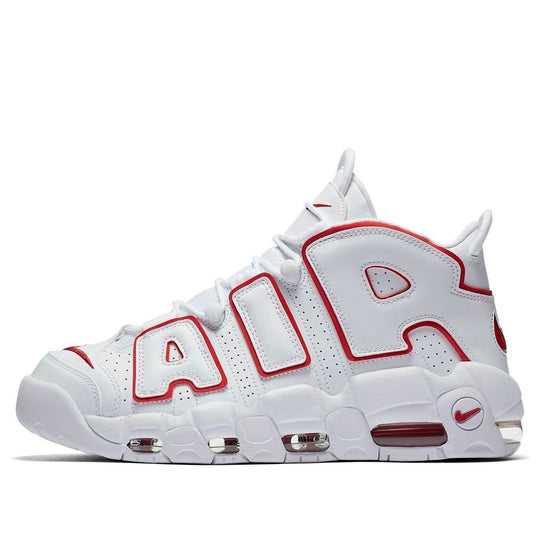 Nike Air More Uptempo 'White Varsity Red'