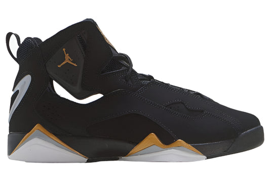 Jordan True Flight 'Black Metallic Gold'