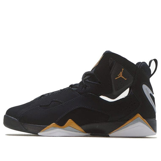 Jordan True Flight 'Black Metallic Gold'